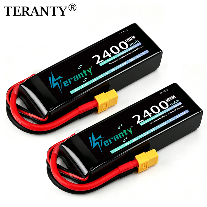 Drone Battery Connector - Batteria Lipo TERANTY 3S 2200/2400/2600mAh 11.1V