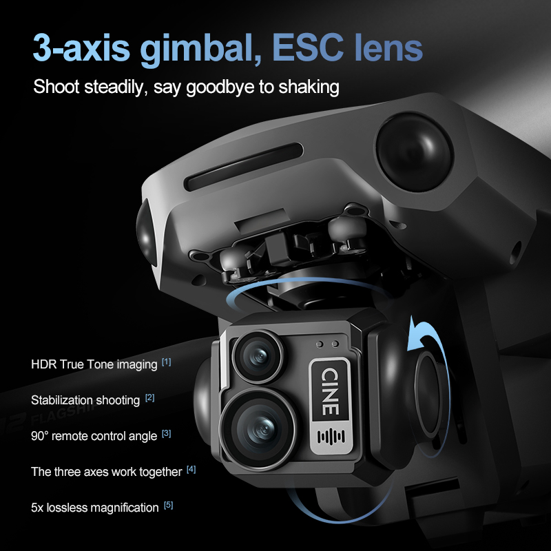 Drone RC con Gimbal a 3 Assi 8 - Drone Battery Box recensione e prezzo
