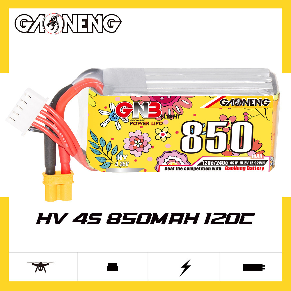 Batteria Lipo GNB 4S 15.2V 850 - Drone Battery Balance Charger recensione e prezzo