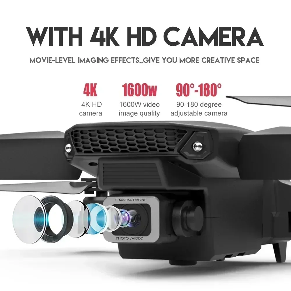 E88 Pro WIFI FPV Drone grandan - Drone Battery Case recensione e prezzo