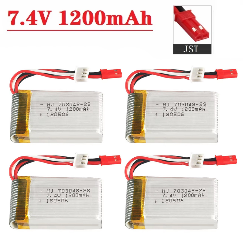 Batteria Lipo 2S 7,4 V 1200 mA - Drone Battery Connector recensione e prezzo