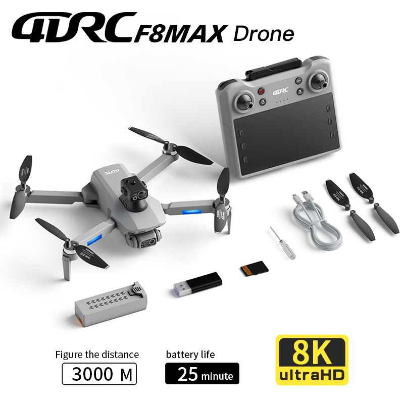 F8 MAX GPS Drone Professionale - Drone Battery Case recensione e prezzo